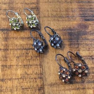 ⭐️MOVING SALE⭐️ Set of Three Earrings